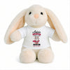 Peluche Lapin Bébé Doudou Adele Humour Changez Couches Cadeau Naissance Fille Nouveau-Né Baby Shower