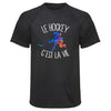 Maillot de Sport Homme Hockey Cest la Vie - T-Shirt Respirant Polyester Manches Courtes - Cadeau Sportif Anniversaire Noël Fête des Pères
