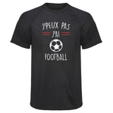 Maillot de Sport Homme Jpeux Pas Football Copie Jpeux Pas - T-Shirt Respirant Polyester Manches Courtes - Cadeau Sportif Anniversaire Noël Fête des Pères