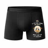 Caleçon Gil Agneau - Face - Humour Boxer Coton Motif Métier Idée Cadeau Anniversaire Noël Homme