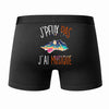 Caleçon J'peux Pas J'Ai Musique - Humour Boxer Coton Idée Cadeau