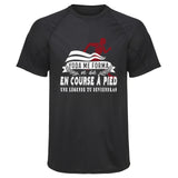 Maillot de Sport Homme Course a Pied Une Legende Tu Deviendras - T-Shirt Respirant Polyester Manches Courtes - Cadeau Sportif Anniversaire Noël Fête des Pères