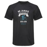 Maillot de Sport Homme Velo Octogenaire Homme - T-Shirt Respirant Polyester Manches Courtes - Cadeau Sportif Anniversaire Noël Fête des Pères