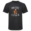 Maillot de Sport Homme Teckel Cest la Vie - T-Shirt Respirant Polyester Manches Courtes - Cadeau Sportif Anniversaire Noël Fête des Pères