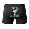 Caleçon J'peux Pas J'Ai Badminton - Humour Boxer Coton Idée Cadeau