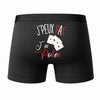 Caleçon J'peux Pas J'Ai Poker - Humour Boxer Coton Idée Cadeau