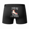 Caleçon J'peux Pas J'Ai Patinage - Humour Boxer Coton Idée Cadeau