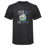 Maillot de Sport Homme Animateur Copie Jpeux Pas - T-Shirt Respirant Polyester Manches Courtes - Cadeau Sportif Anniversaire Noël Fête des Pères