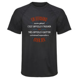 Maillot de Sport Homme pour Un Fernand Aussi Genial - T-Shirt Respirant Polyester Manches Courtes - Cadeau Sportif Anniversaire Noël Fête des Pères