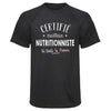 Maillot de Sport Homme Nutritionniste - T-Shirt Respirant Polyester Manches Courtes - Cadeau Sportif Anniversaire Noël Fête des Pères