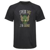Maillot de Sport Homme Guitare Copie Jpeux Pas - T-Shirt Respirant Polyester Manches Courtes - Cadeau Sportif Anniversaire Noël Fête des Pères