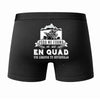 Caleçon Une légende Te Forma Quad - Dos - Humour Boxer Coton Motif Métier Idée Cadeau Anniversaire Noël Homme