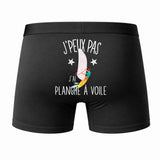 Caleçon J'peux Pas J'Ai Planche à Voile - Humour Boxer Coton Idée Cadeau