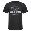Maillot de Sport Homme Clerc de Notaire - T-Shirt Respirant Polyester Manches Courtes - Cadeau Sportif Anniversaire Noël Fête des Pères