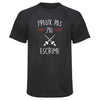 Maillot de Sport Homme Jpeux Pas Escrime 2 Copie Jpeux Pas - T-Shirt Respirant Polyester Manches Courtes - Cadeau Sportif Anniversaire Noël Fête des Pères