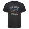 Maillot de Sport Homme Saut en Hauteur Cest la Vie - T-Shirt Respirant Polyester Manches Courtes - Cadeau Sportif Anniversaire Noël Fête des Pères