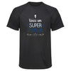 Maillot de Sport Homme Tuteur Super - T-Shirt Respirant Polyester Manches Courtes - Cadeau Sportif Anniversaire Noël Fête des Pères
