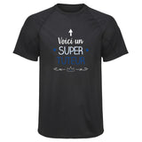 Maillot de Sport Homme Tuteur Super - T-Shirt Respirant Polyester Manches Courtes - Cadeau Sportif Anniversaire Noël Fête des Pères