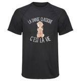 Maillot de Sport Homme Danse Classique Cest la Vie - T-Shirt Respirant Polyester Manches Courtes - Cadeau Sportif Anniversaire Noël Fête des Pères