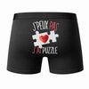 Caleçon J'peux Pas J'Ai Puzzle - Humour Boxer Coton Idée Cadeau