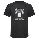 Maillot de Sport Homme Homme Trentenaire Mots Fleches - T-Shirt Respirant Polyester Manches Courtes - Cadeau Sportif Anniversaire Noël Fête des Pères
