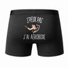 Caleçon J'peux Pas J'Ai Aéroboxe - Humour Boxer Coton Idée Cadeau