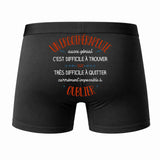 Caleçon Un Ergothérapeute Aussi génial - Dos - Humour Boxer Coton Motif Métier Idée Cadeau Anniversaire Noël Homme