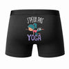 Caleçon J'peux Pas J'Ai Yoga - Humour Boxer Coton Idée Cadeau