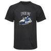 Maillot de Sport Homme Snowboard Jpeux Pas Jpeux Pas - T-Shirt Respirant Polyester Manches Courtes - Cadeau Sportif Anniversaire Noël Fête des Pères
