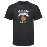 Maillot de Sport Homme Homme Trentenaire Lit Lire - T-Shirt Respirant Polyester Manches Courtes - Cadeau Sportif Anniversaire Noël Fête des Pères
