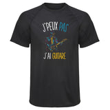 Maillot de Sport Homme Guitare Guitariste Copie Jpeux Pas - T-Shirt Respirant Polyester Manches Courtes - Cadeau Sportif Anniversaire Noël Fête des Pères
