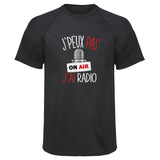 Maillot de Sport Homme Radio Copie Jpeux Pas - T-Shirt Respirant Polyester Manches Courtes - Cadeau Sportif Anniversaire Noël Fête des Pères