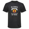 Maillot de Sport Homme Yoga Octogenaire Homme - T-Shirt Respirant Polyester Manches Courtes - Cadeau Sportif Anniversaire Noël Fête des Pères