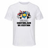 Maillot de Sport Homme Super Controleur De Gestion - T-Shirt Respirant Polyester Manches Courtes - Cadeau Sportif Anniversaire Noël Fête des Pères