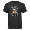 Maillot de Sport Homme Pizza Cest la Vie - T-Shirt Respirant Polyester Manches Courtes - Cadeau Sportif Anniversaire Noël Fête des Pères