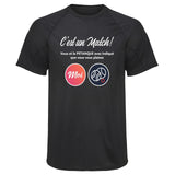 Maillot de Sport Homme Petanque - T-Shirt Respirant Polyester Manches Courtes - Cadeau Sportif Anniversaire Noël Fête des Pères