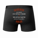 Caleçon Un Bricoleur Aussi génial - Dos - Humour Boxer Coton Motif Métier Idée Cadeau Anniversaire Noël Homme