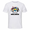 Maillot de Sport Homme Super Boulanger - T-Shirt Respirant Polyester Manches Courtes - Cadeau Sportif Anniversaire Noël Fête des Pères