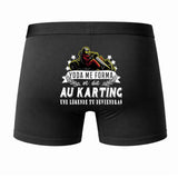 Caleçon Une légende Te Forma Karting - Dos - Humour Boxer Coton Motif Métier Idée Cadeau Anniversaire Noël Homme