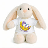Peluche Lapin Bébé Doudou Sommeil en Cours Cadeau Naissance Nouveau-Né Baby Shower