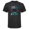 Maillot de Sport Homme E-Sport Copie Jpeux Pas - T-Shirt Respirant Polyester Manches Courtes - Cadeau Sportif Anniversaire Noël Fête des Pères
