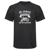 Maillot de Sport Homme Homme Trentenaire Tracteur - T-Shirt Respirant Polyester Manches Courtes - Cadeau Sportif Anniversaire Noël Fête des Pères