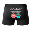 Caleçon THÉÂTRE C'est Un Match - Dos - Humour Boxer Coton Motif Métier Idée Cadeau Anniversaire Noël Homme
