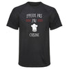 Maillot de Sport Homme Cuisine Copie Jpeux Pas - T-Shirt Respirant Polyester Manches Courtes - Cadeau Sportif Anniversaire Noël Fête des Pères