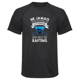 Maillot de Sport Homme Rafting Octogenaire Homme - T-Shirt Respirant Polyester Manches Courtes - Cadeau Sportif Anniversaire Noël Fête des Pères