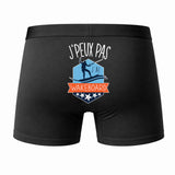 Caleçon J'peux Pas J'Ai Wakeboard - Humour Boxer Coton Idée Cadeau