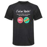 Maillot de Sport Homme Pizza - T-Shirt Respirant Polyester Manches Courtes - Cadeau Sportif Anniversaire Noël Fête des Pères