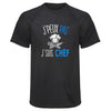Maillot de Sport Homme Chef Cuisine Copie Jpeux Pas - T-Shirt Respirant Polyester Manches Courtes - Cadeau Sportif Anniversaire Noël Fête des Pères