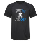 Maillot de Sport Homme Chef Cuisine Copie Jpeux Pas - T-Shirt Respirant Polyester Manches Courtes - Cadeau Sportif Anniversaire Noël Fête des Pères