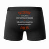 Caleçon Un Coiffeur Aussi génial - Dos - Humour Boxer Coton Motif Métier Idée Cadeau Anniversaire Noël Homme